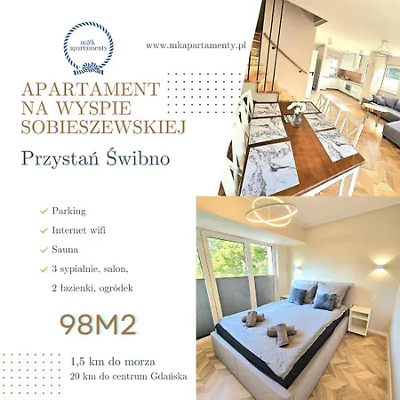 M&k Przystan Swibno Apartmán *